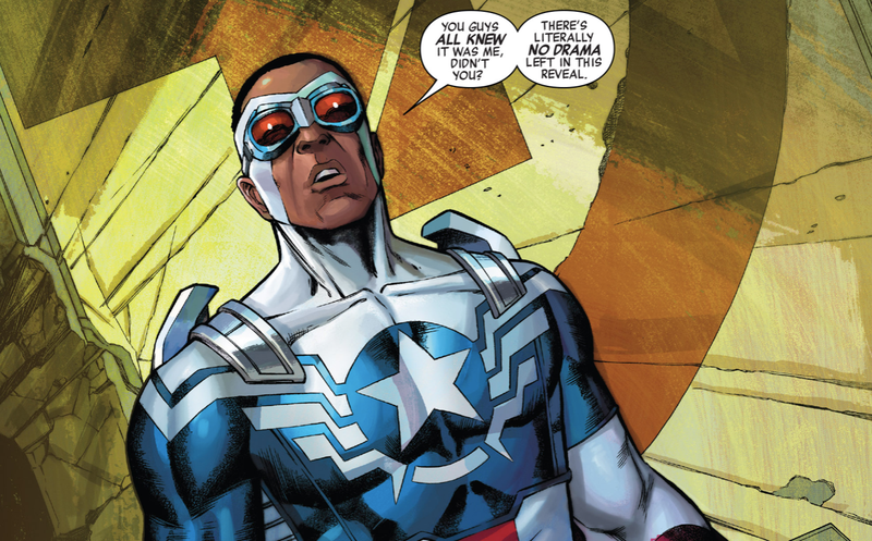 Sam Wilson, Captain America.